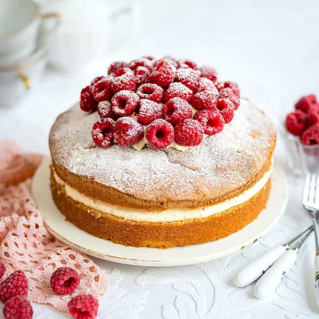 Air Fryer Sponge Cake
