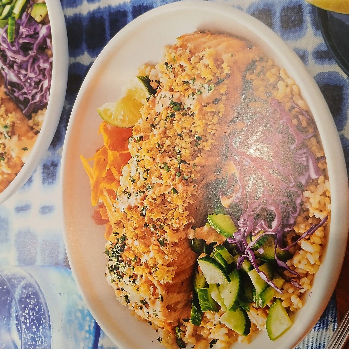 Salmon Crunch Bowl
