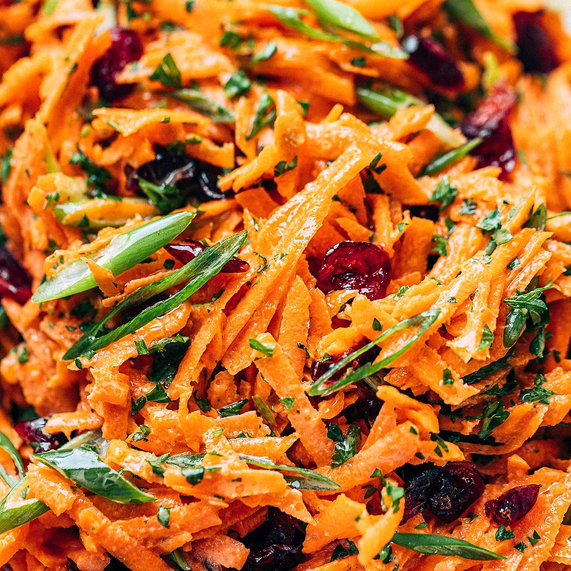 Shredded Carrot Salad