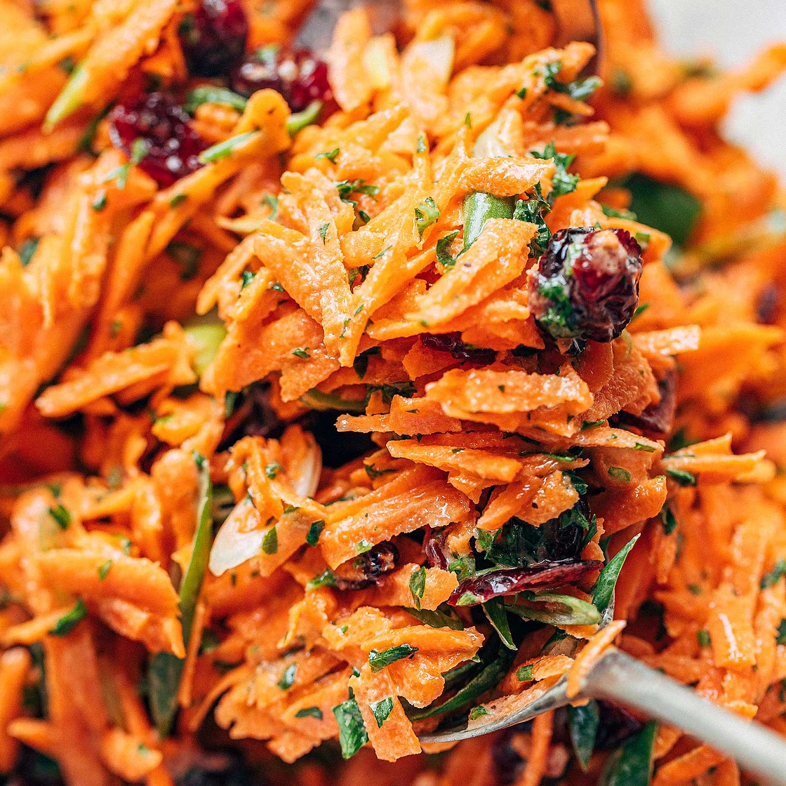 Shredded Carrot Salad