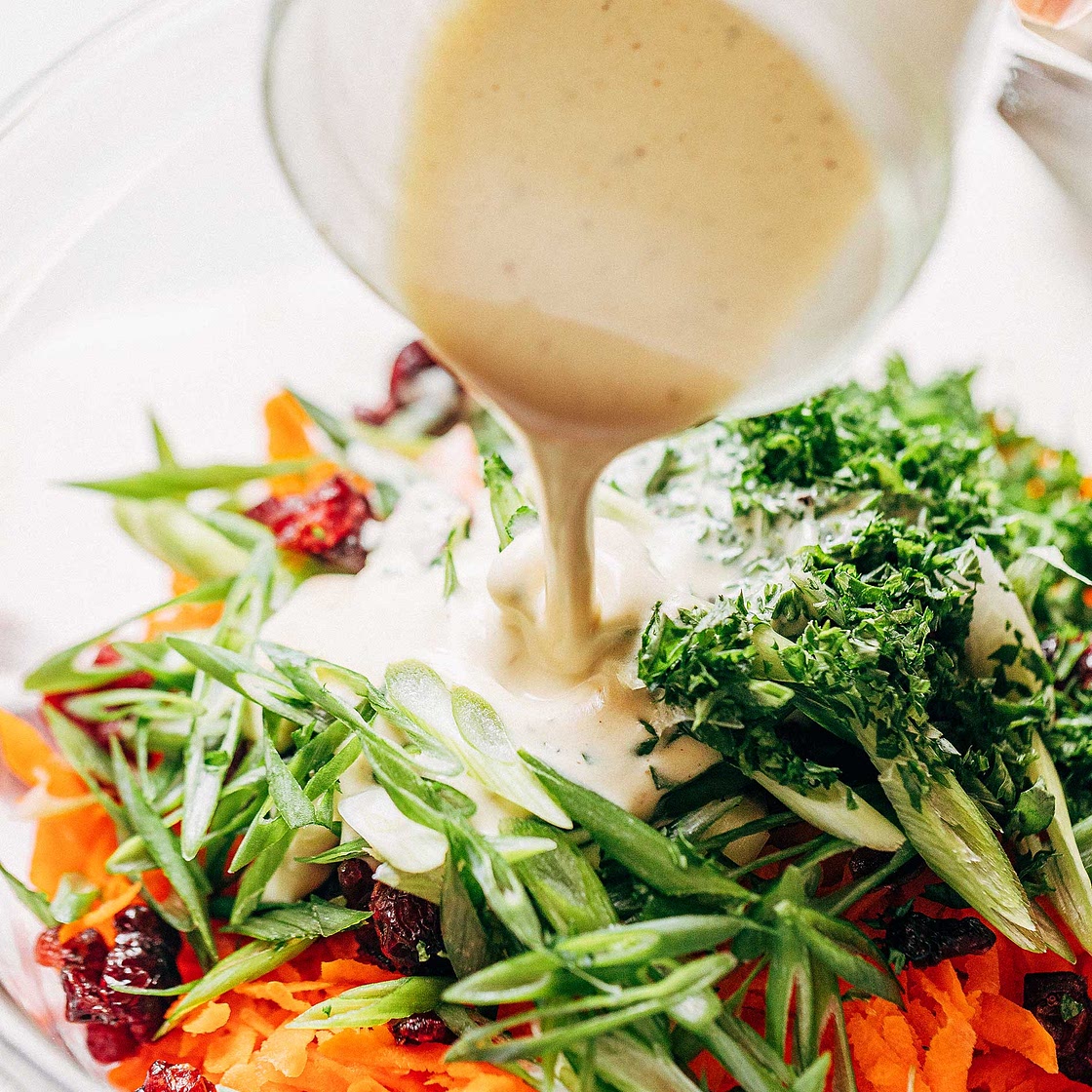 Shredded Carrot Salad