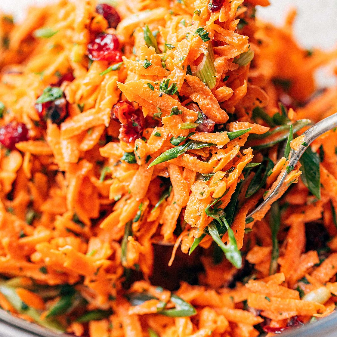 Shredded Carrot Salad