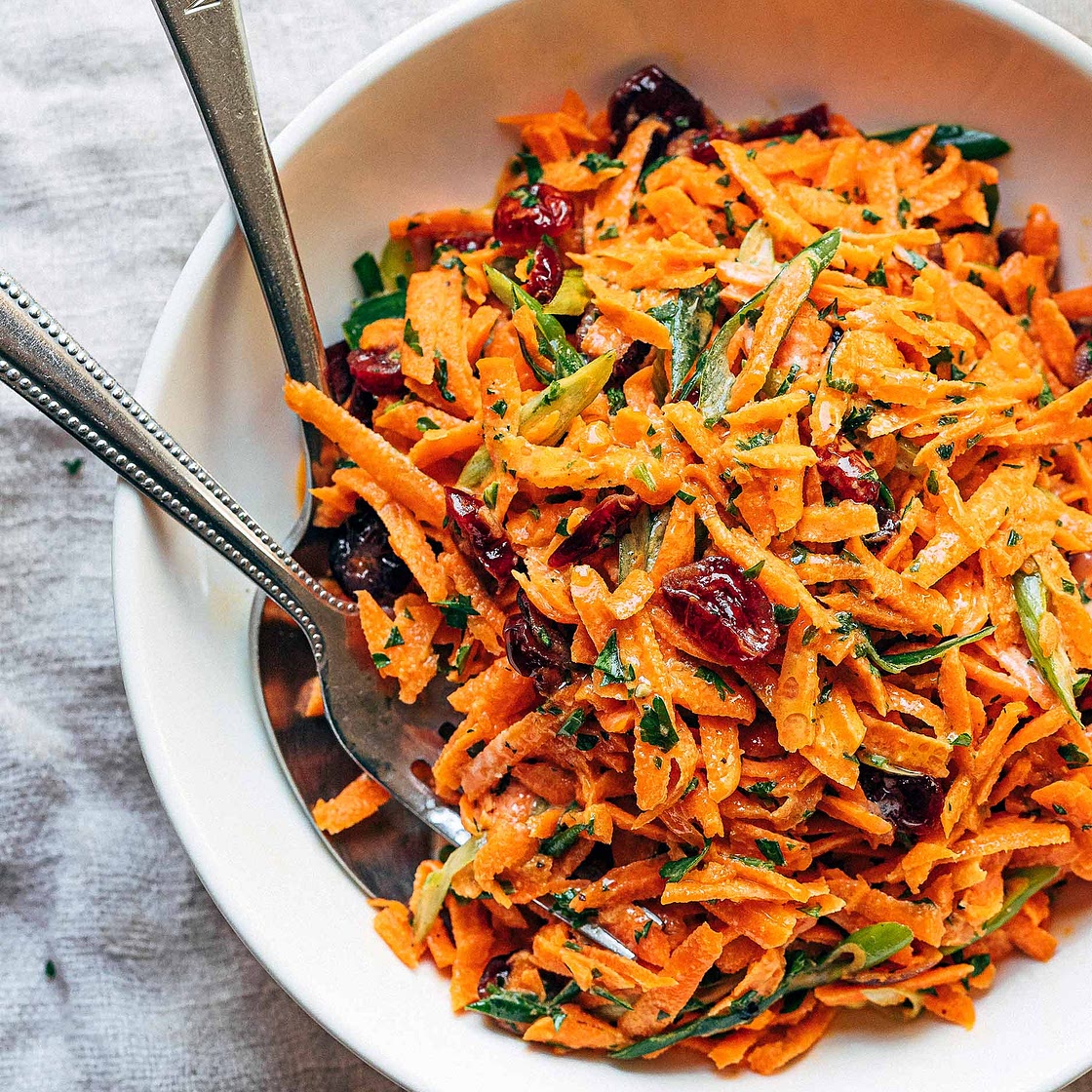 Shredded Carrot Salad