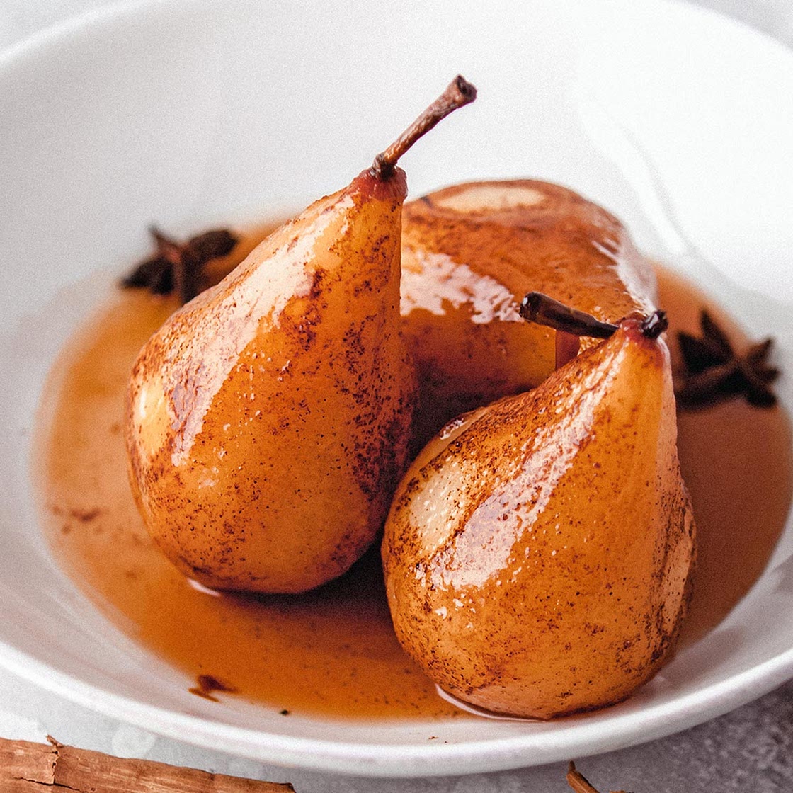 Poached Pears
