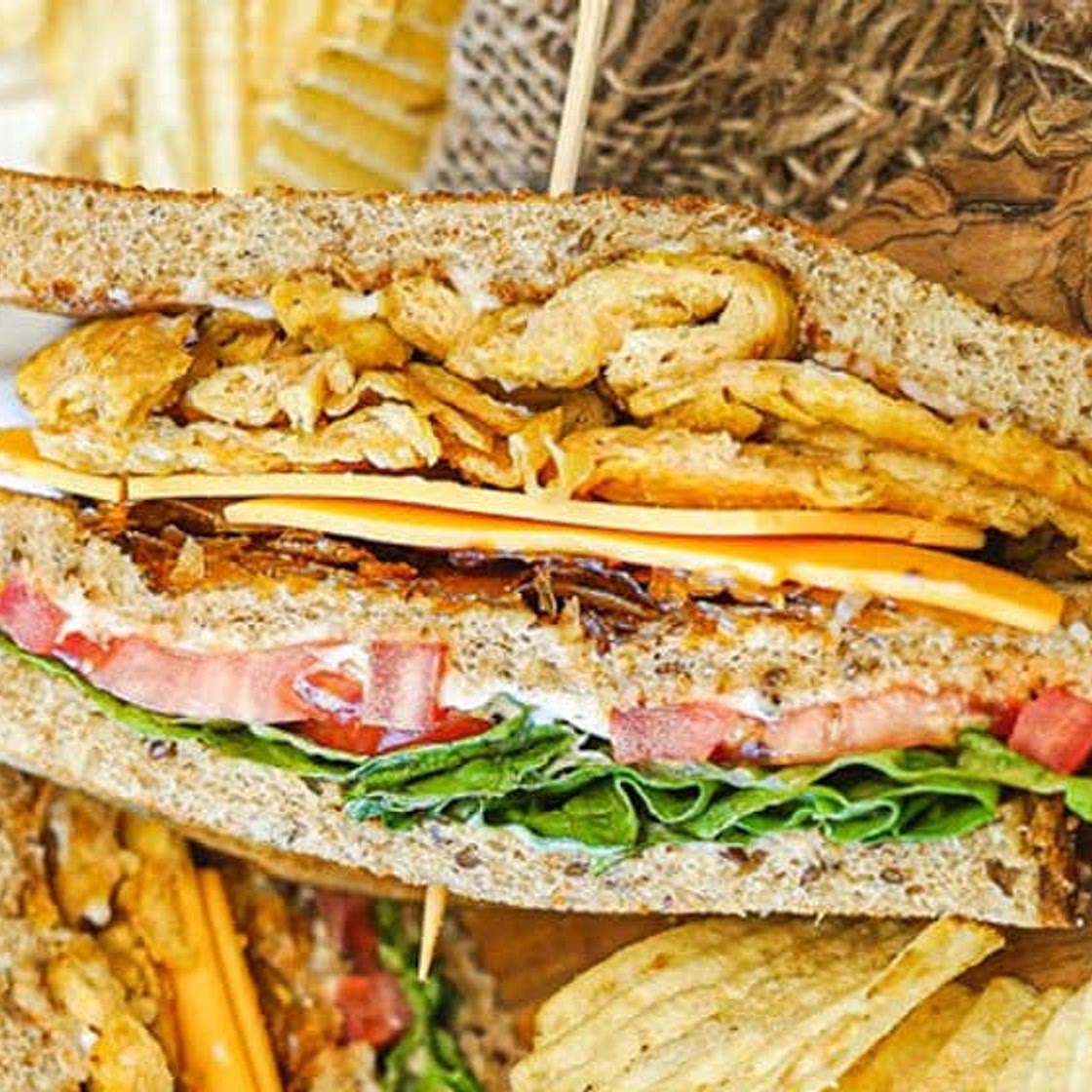 Vegan Club Sandwich