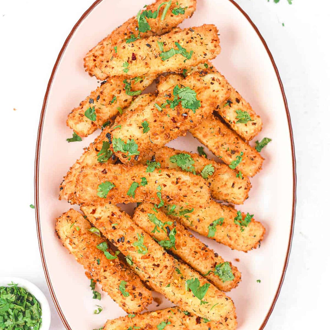 Air Fryer Mozzarella Sticks