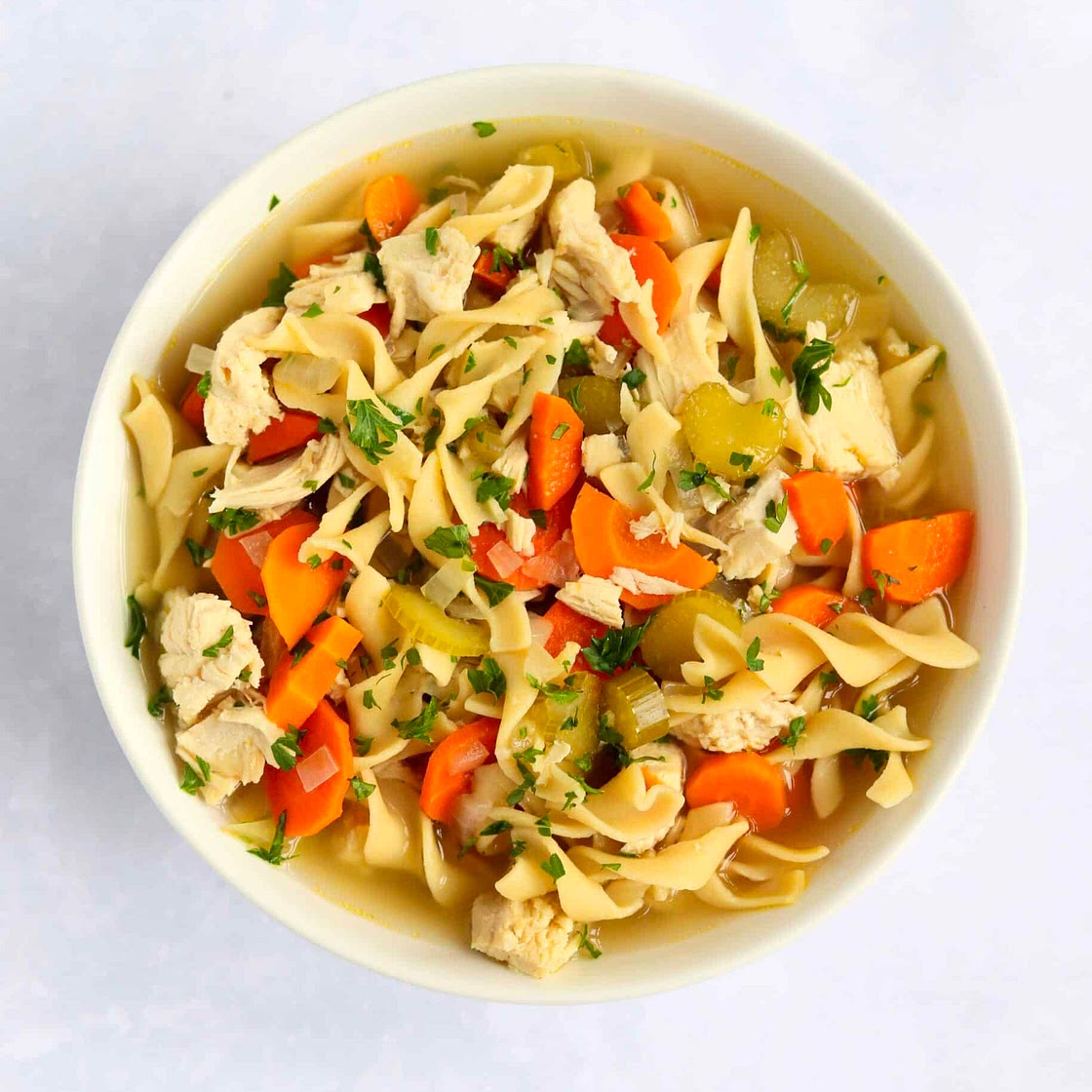Slow Cooker Chicken Noodle Soup