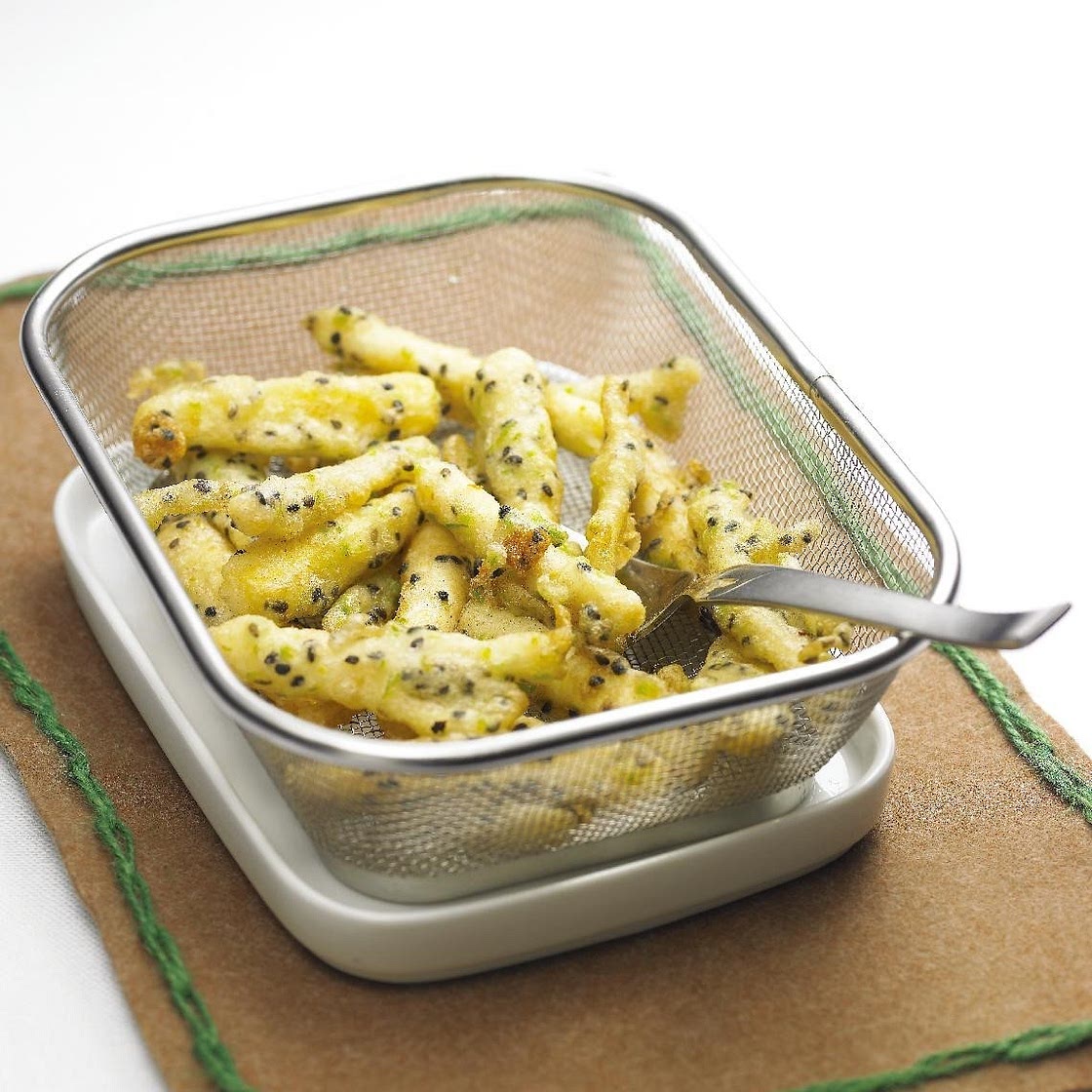 도라지흑임자튀김 만드는 법