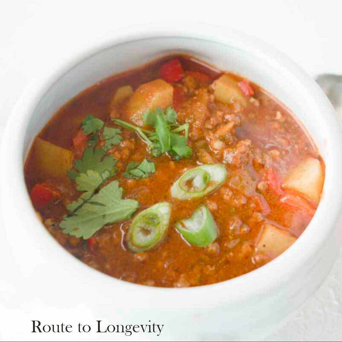 Hearty Mexican Picadillo Soup