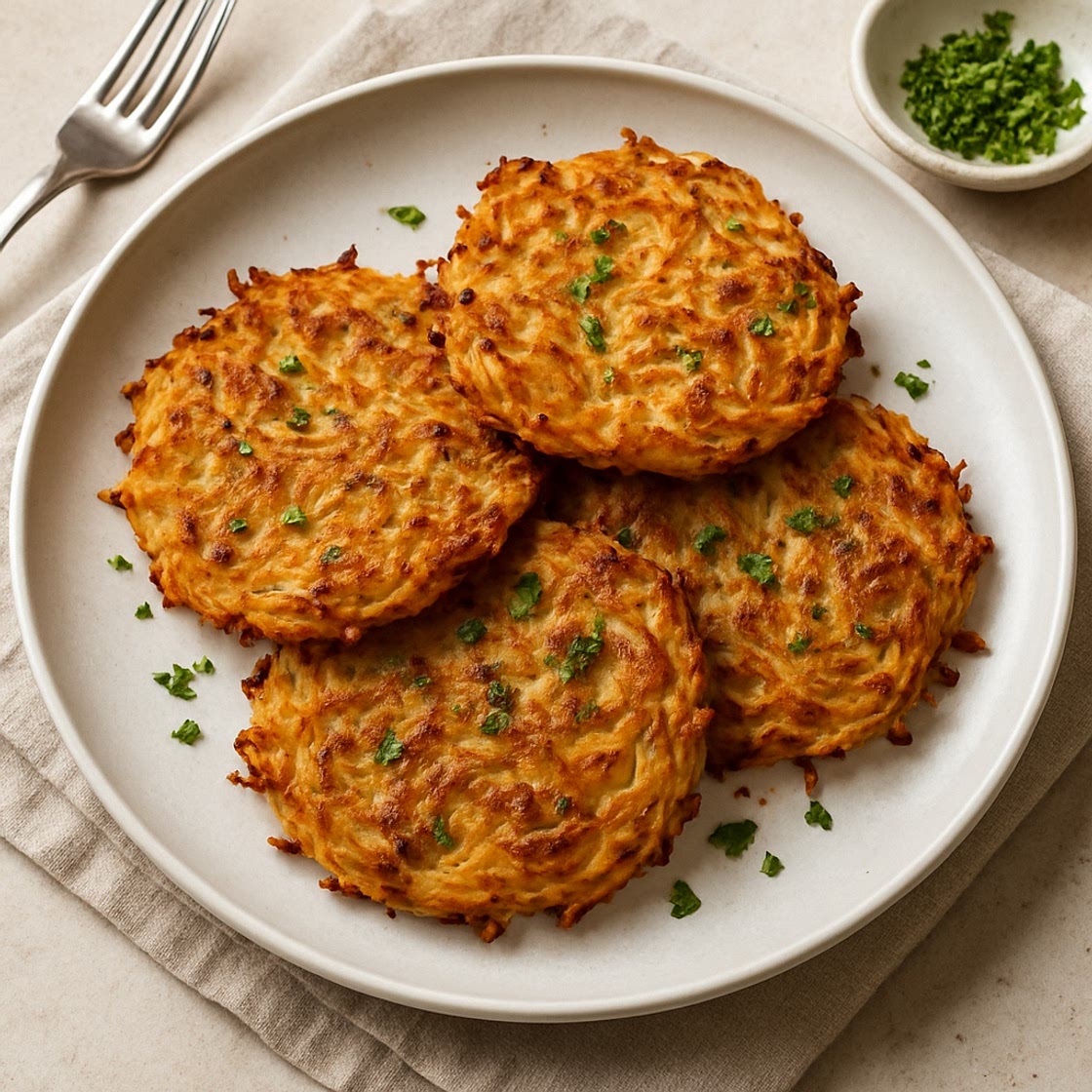Parsnip Hash Browns