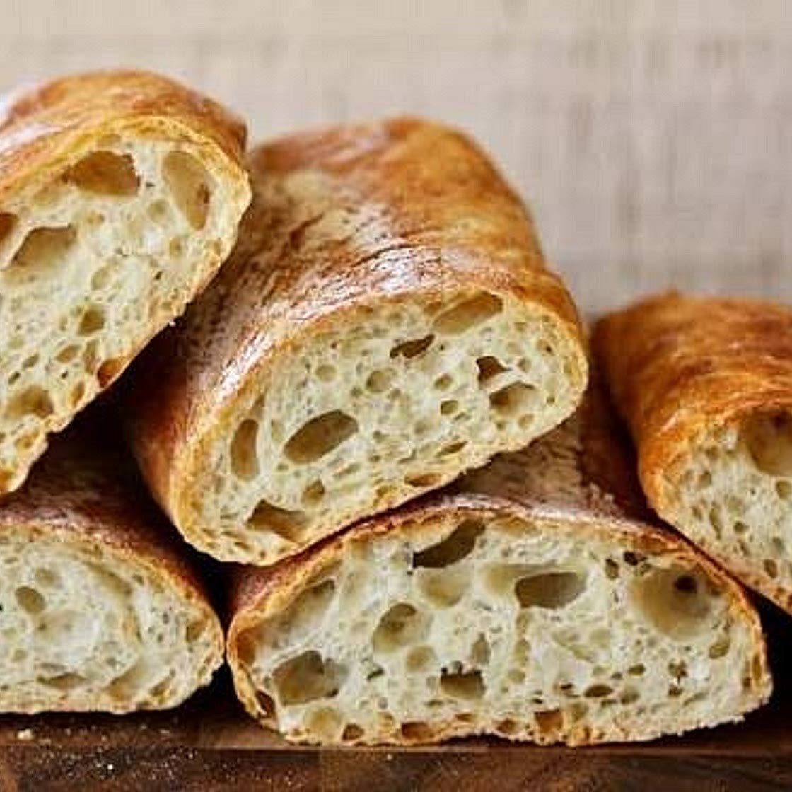 Italian Baguettes (2 loaves)