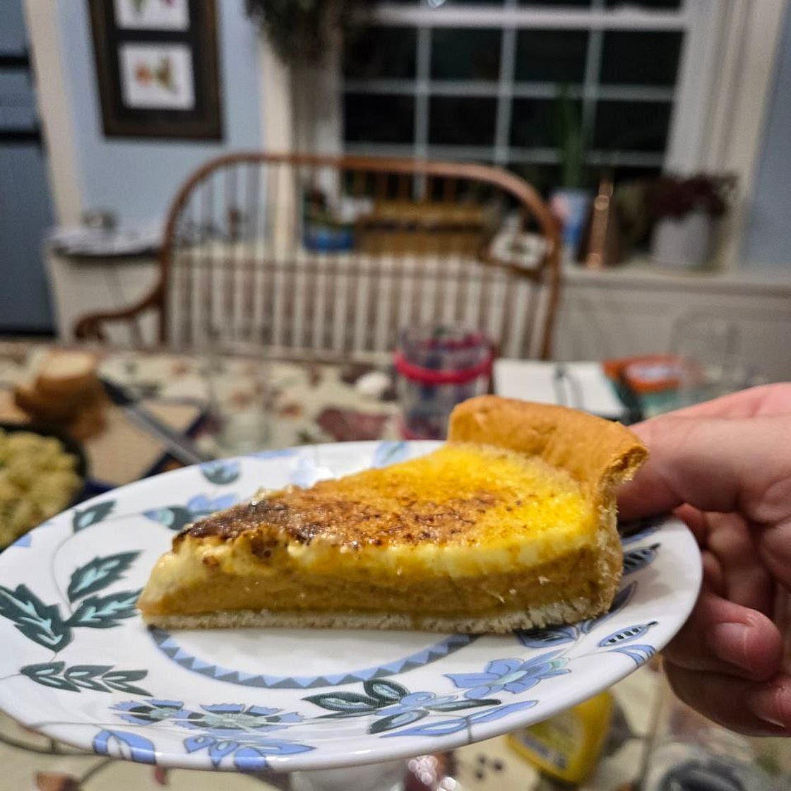 Pumpkin Pie Chai Crème Brulee