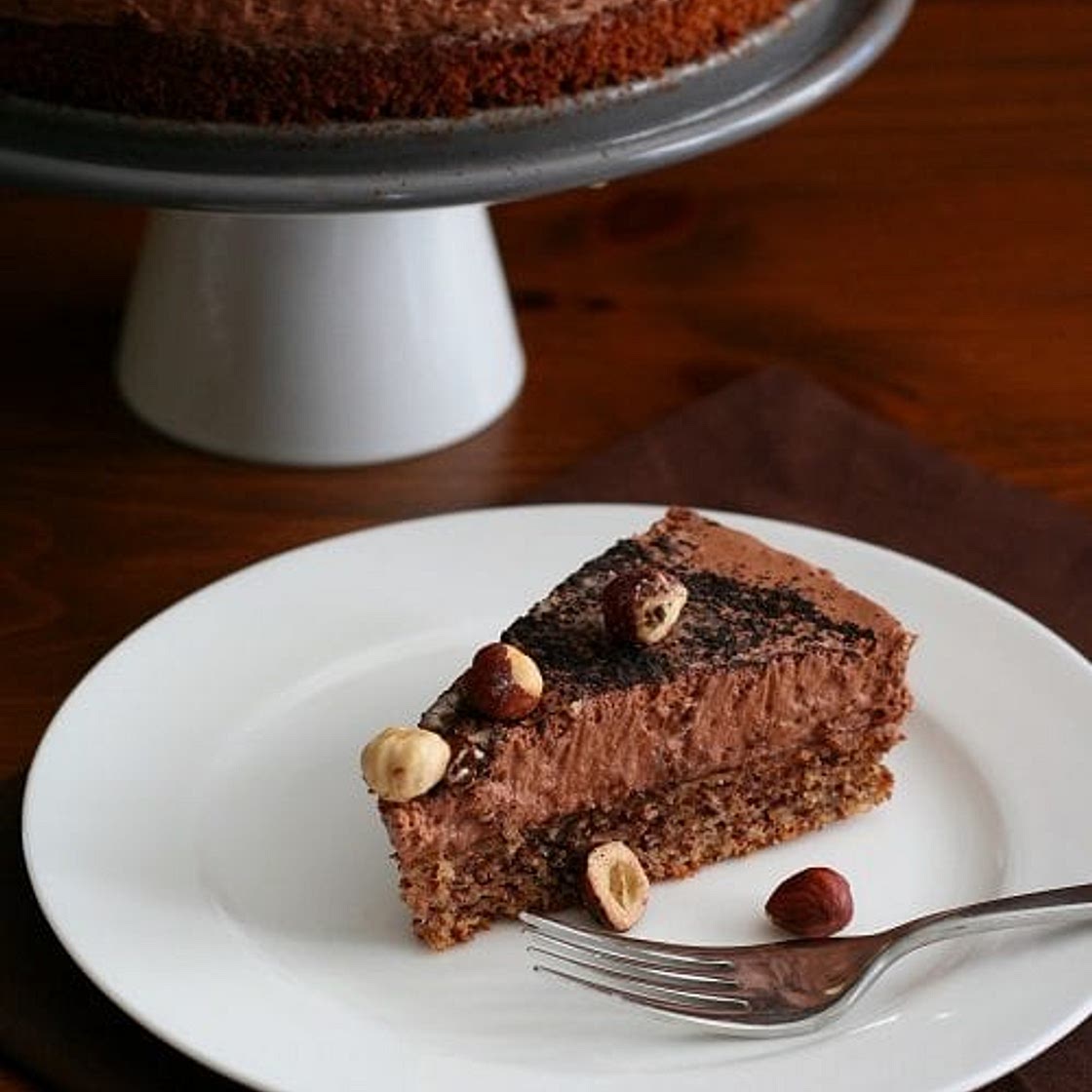 Chocolate Hazelnut Mousse Cake – Low Carb and Gluten-Free