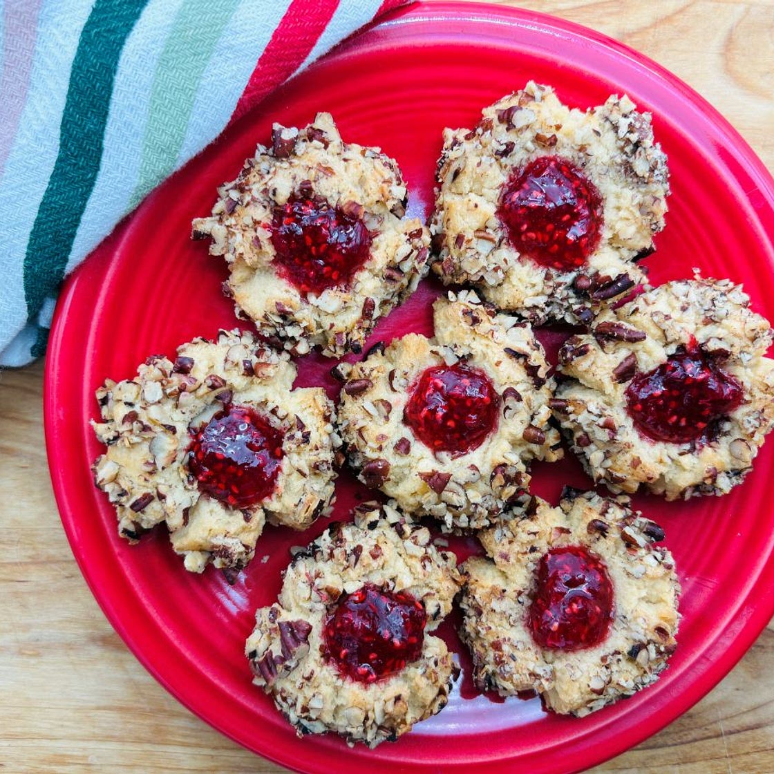 Jam Thumbprint Cookies