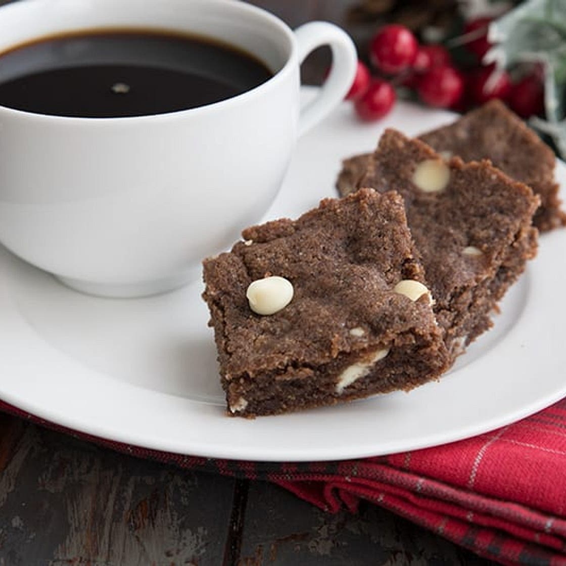 Keto Gingerbread Blondies