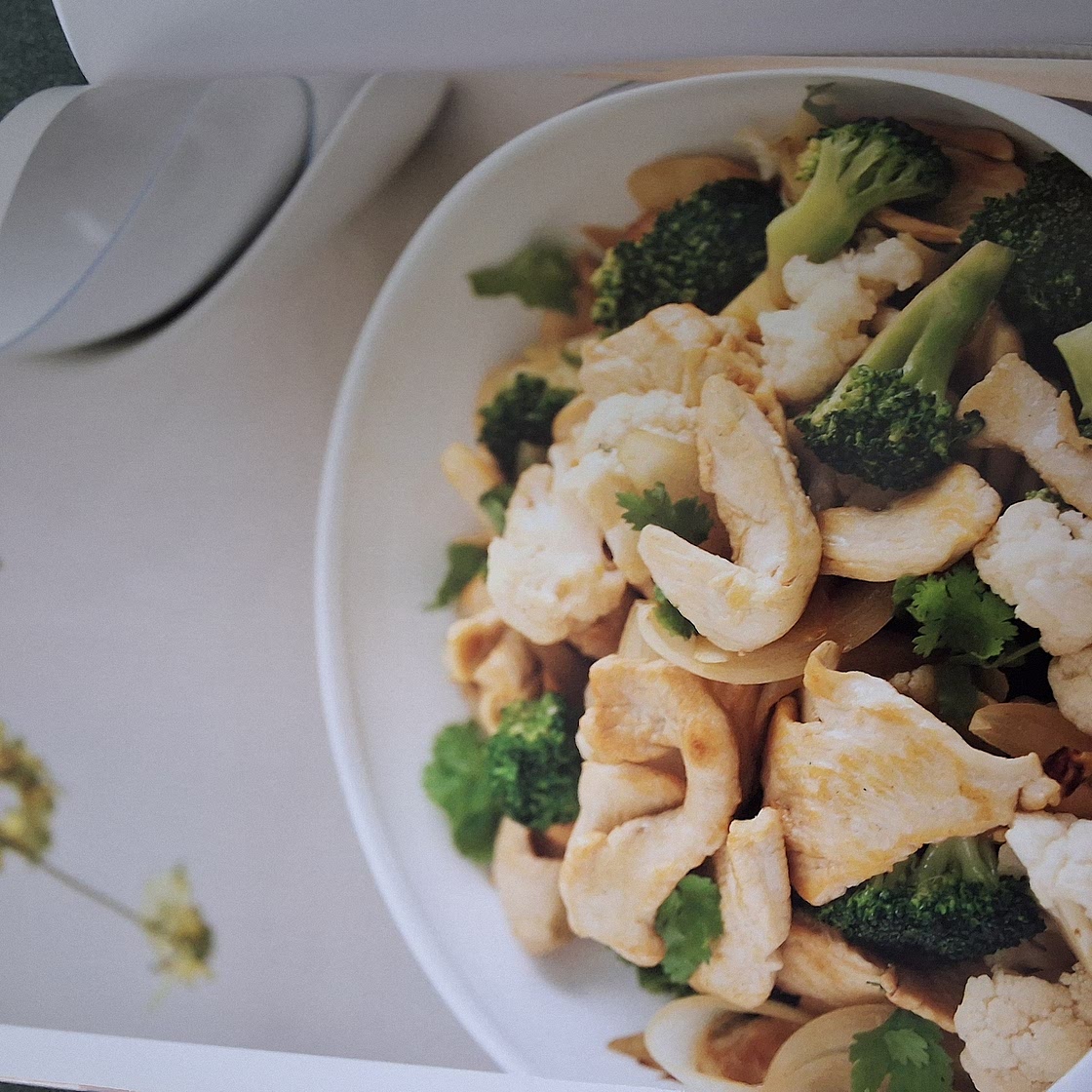 Chicken and Cauliflower Stirfry