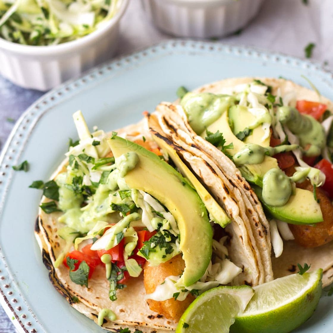 Crispy Baja Fish Tacos