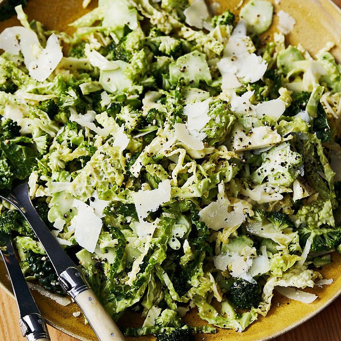 Broccoli Caesar Salad