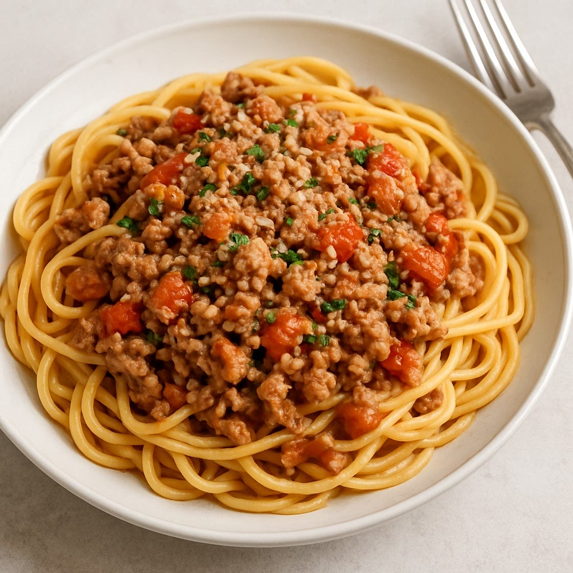 Pork Mince Penne