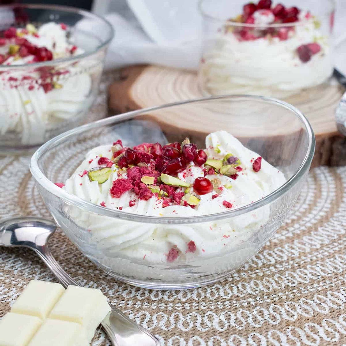 White Chocolate Mousse with Mascarpone
