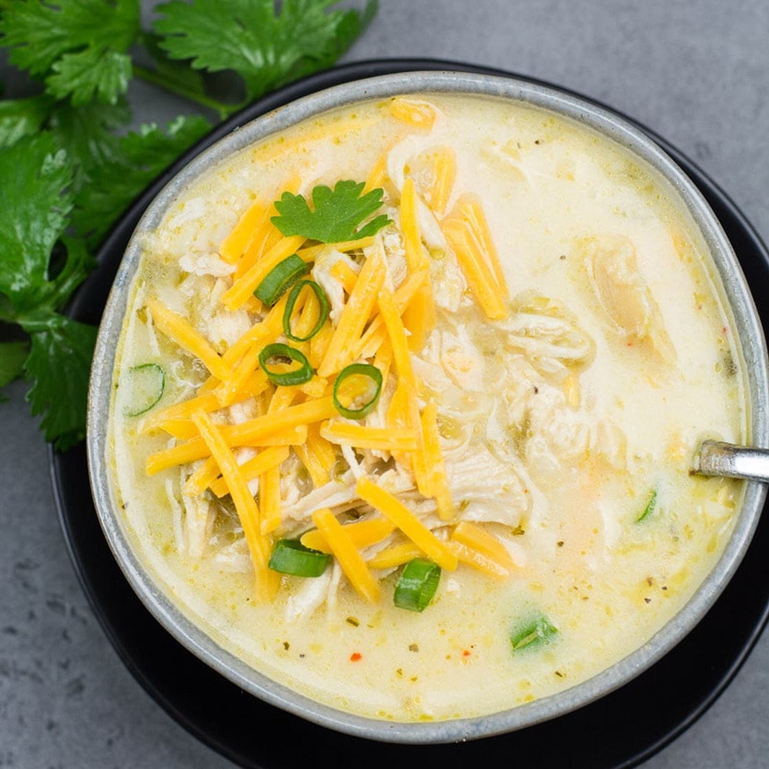 Keto White Chicken Chili