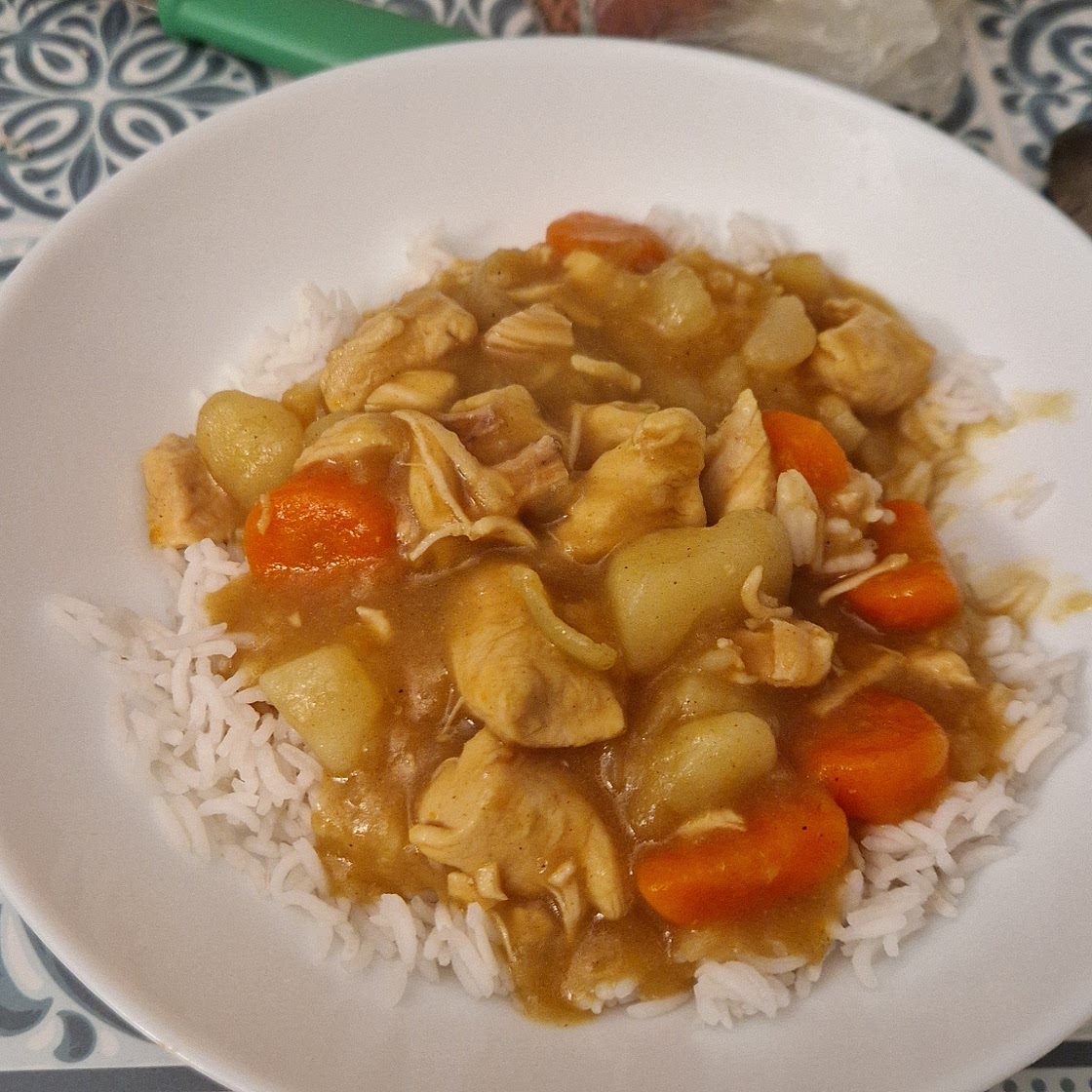 Curry japonais au poulet