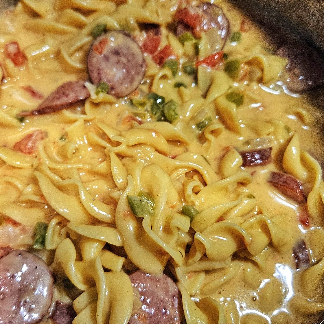 Spicy Sausage Pasta 