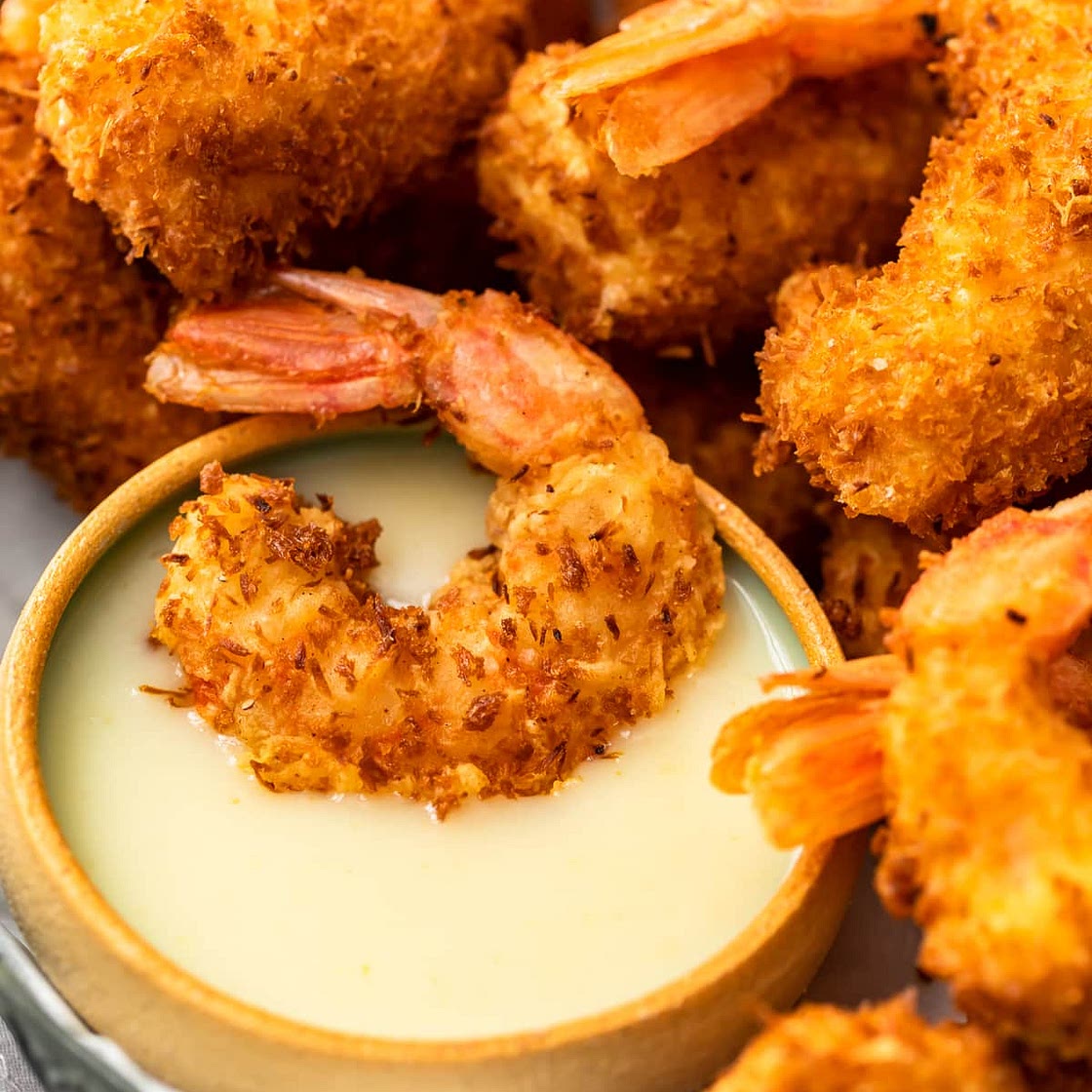 Coconut Shrimp Recipe with Pina Colada Sauce