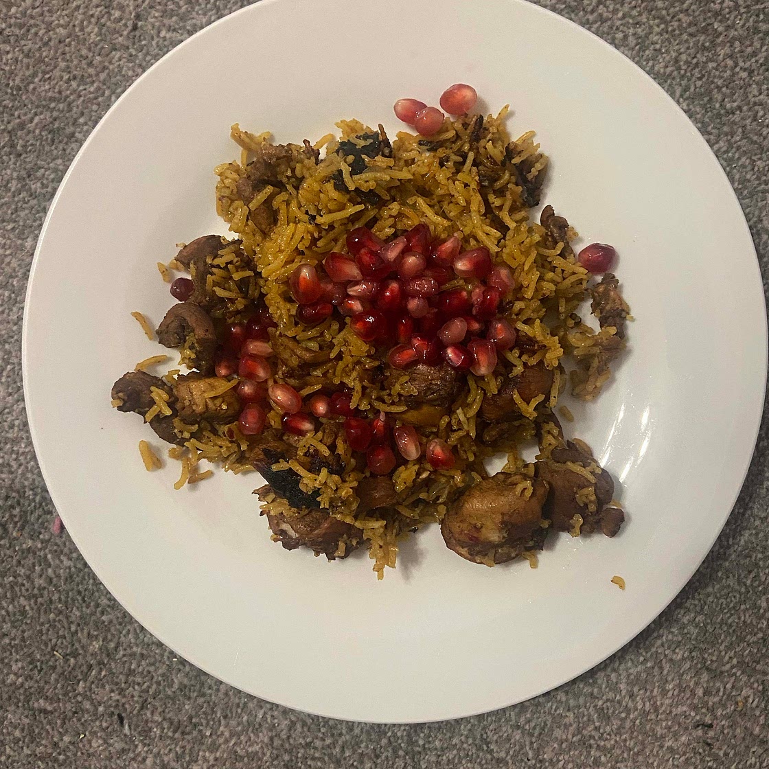 Persian Chicken and Rice 