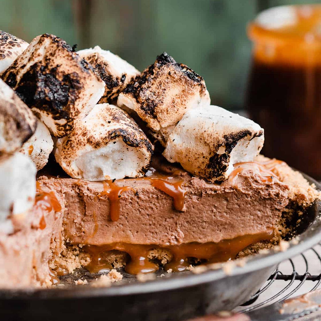 No-Bake S'mores Pie