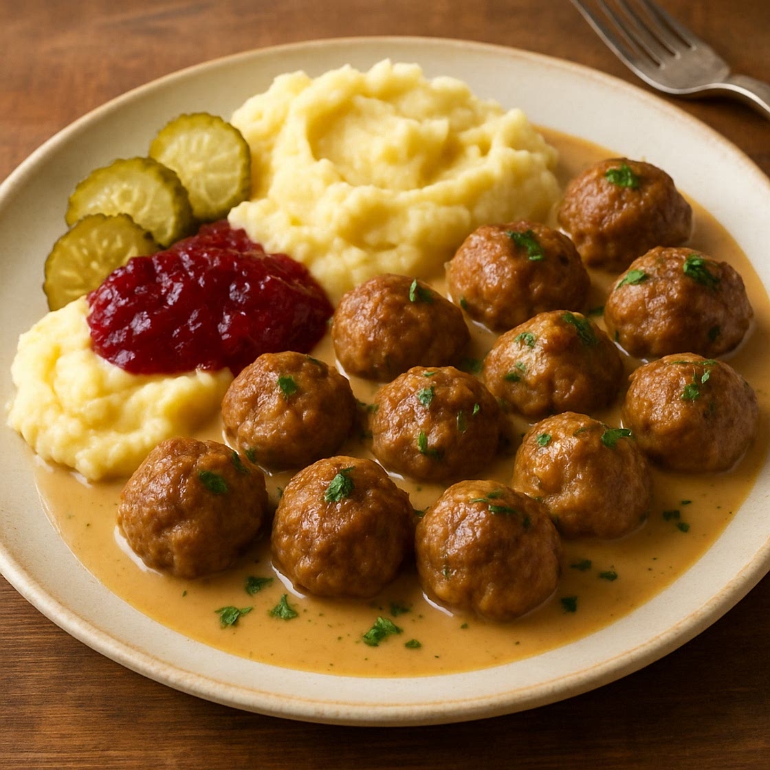 Swedish Meatballs (pinch of Nom)
