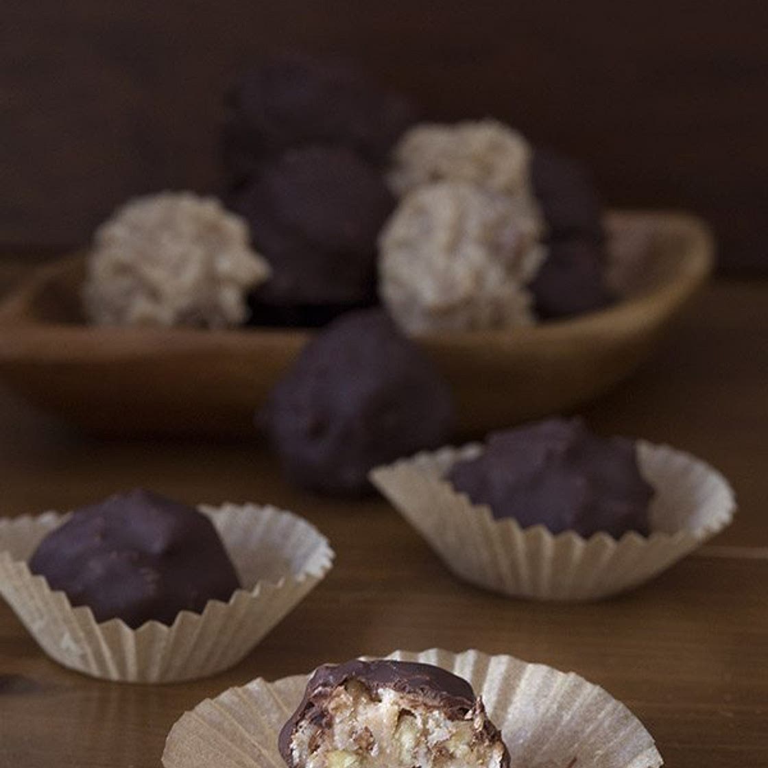 German Chocolate Truffles