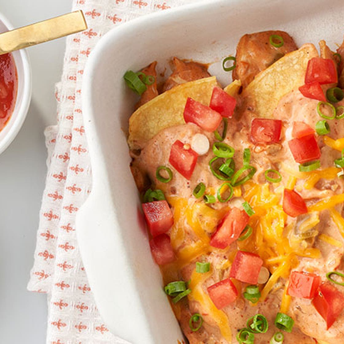 Healthy Chicken Enchiladas