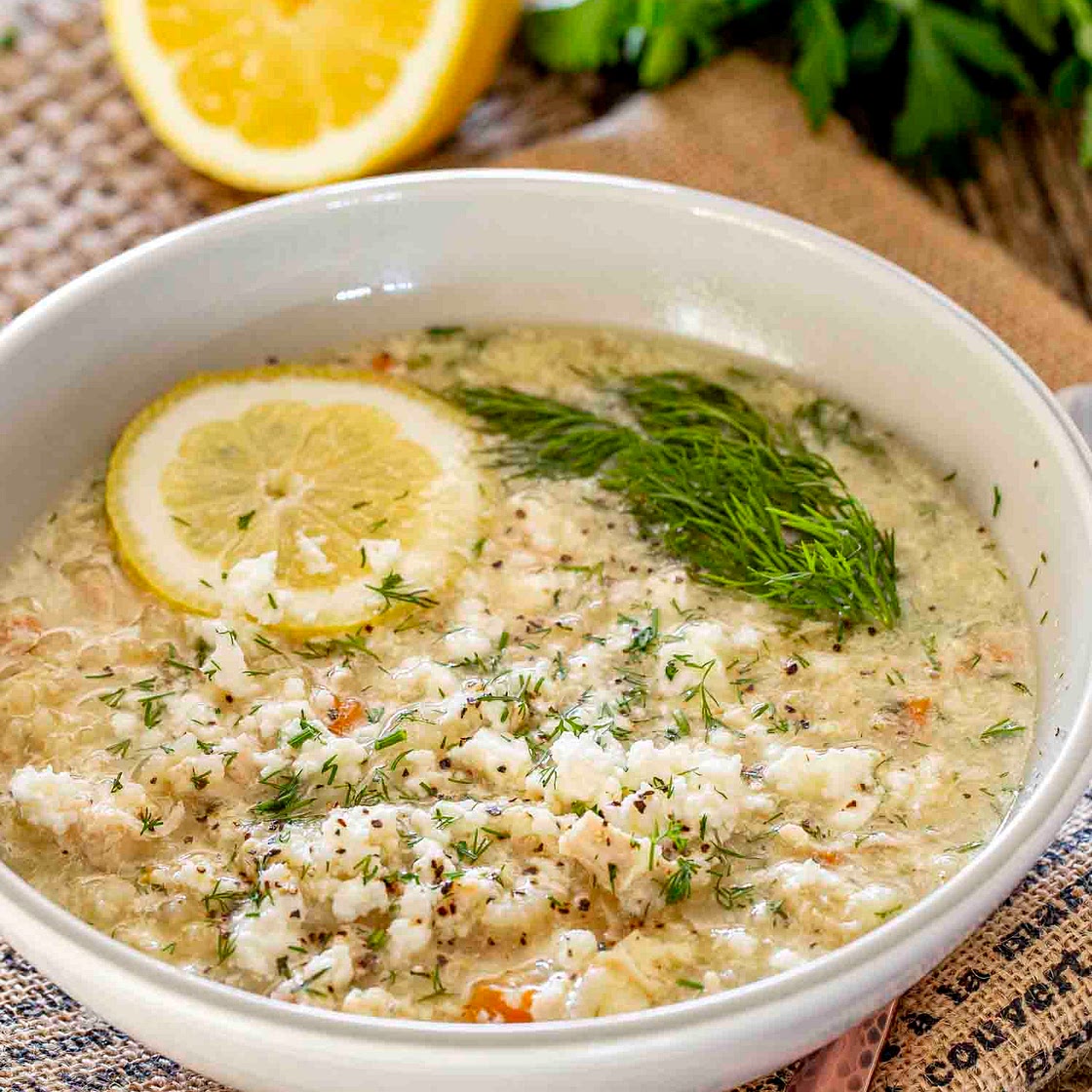 Avgolemono Soup