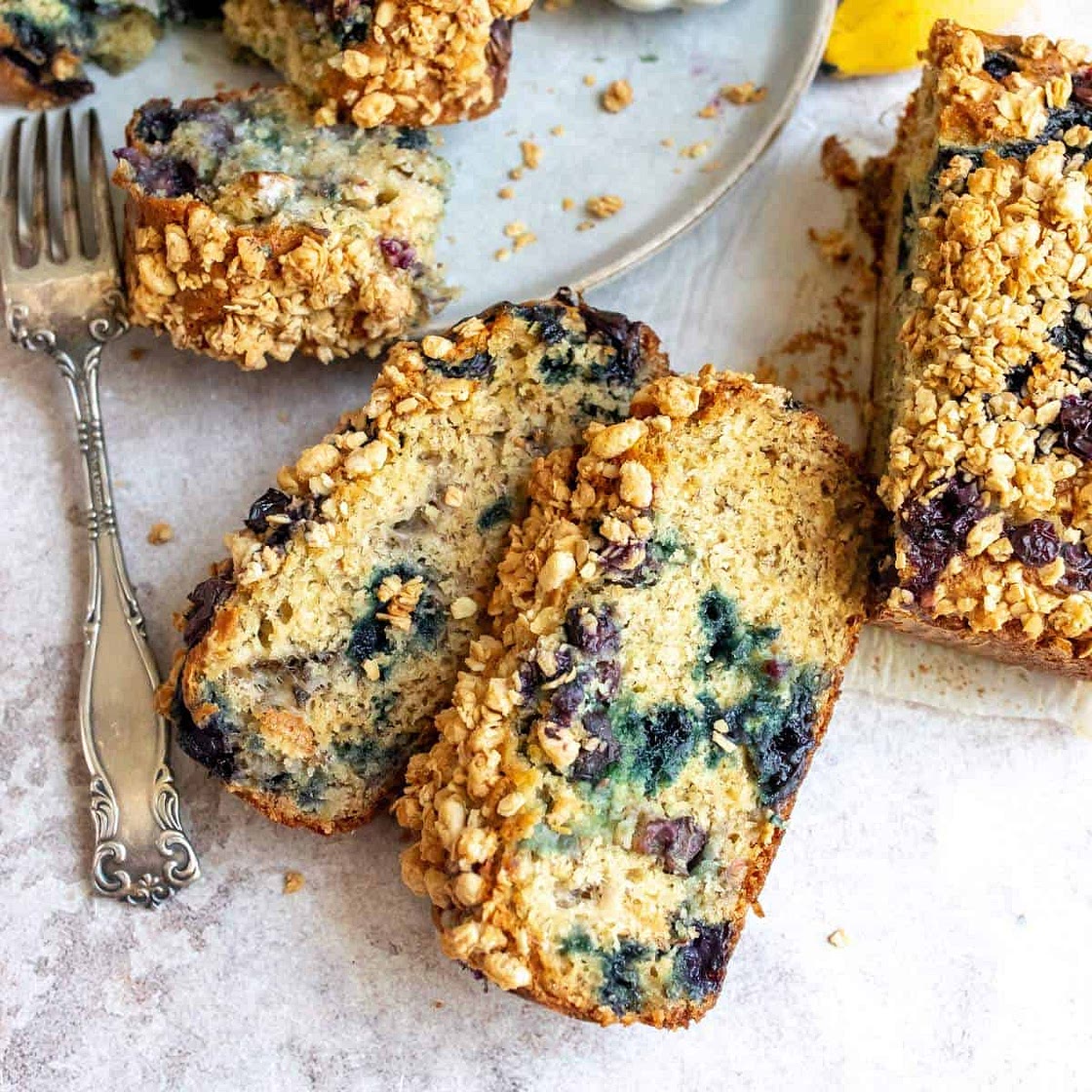 Banana Blueberry Bread