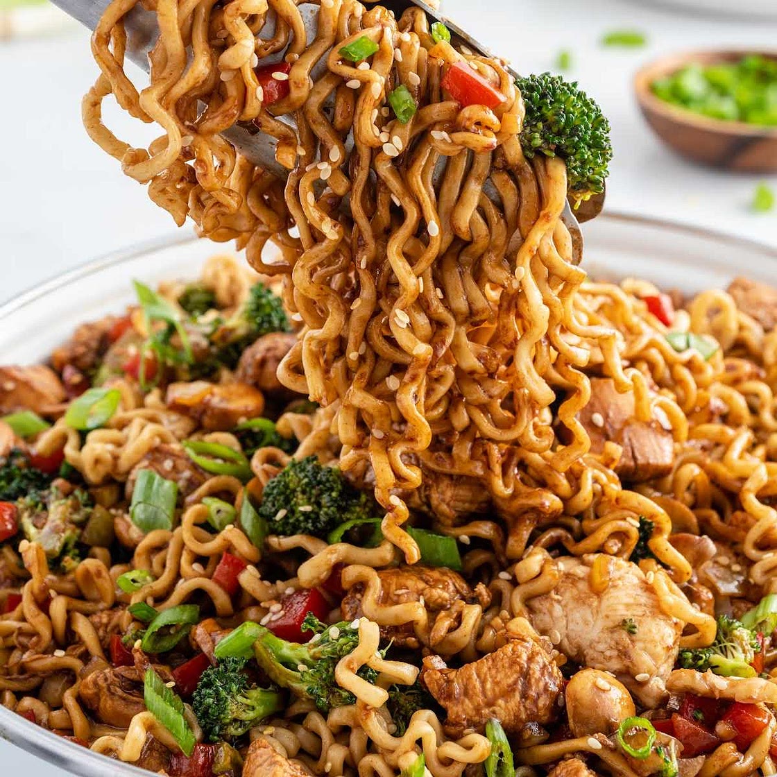 Chicken Ramen Stir Fry