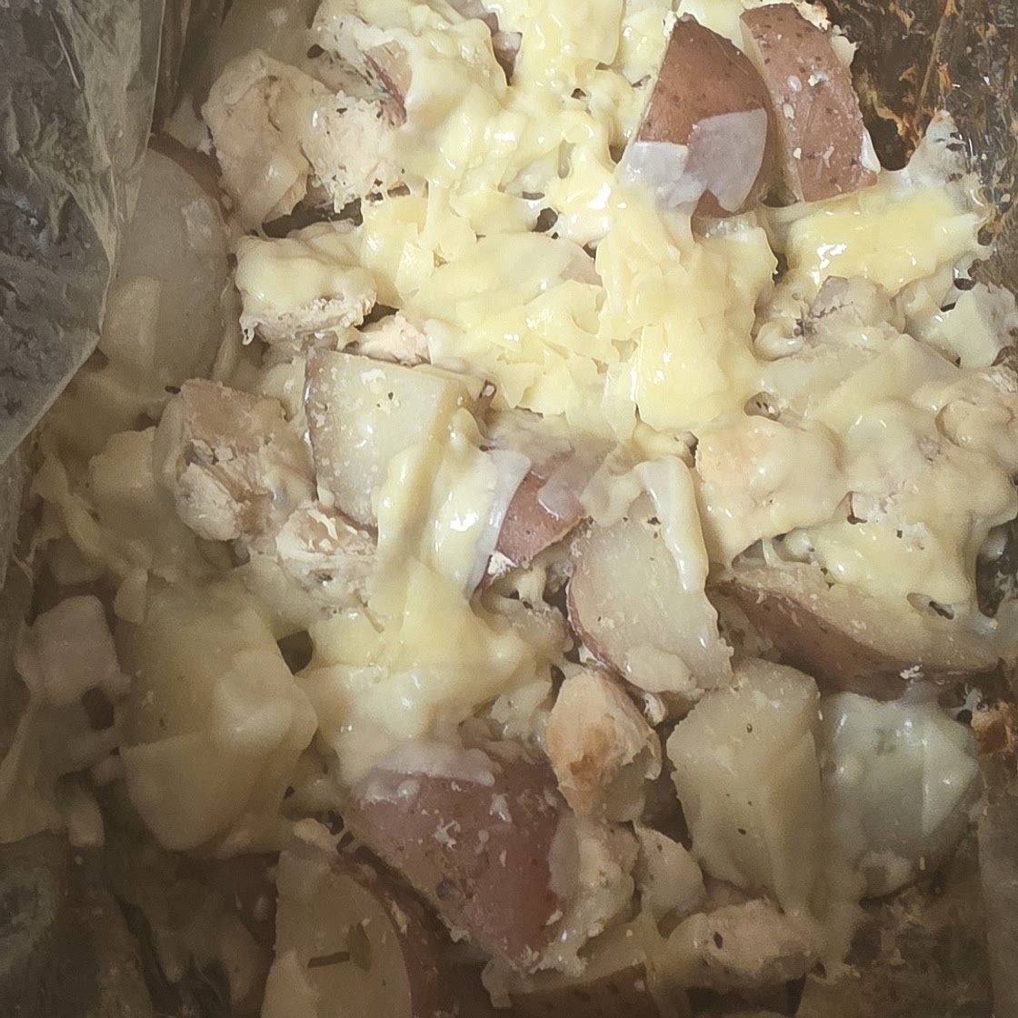 Garlic Parmesan Chicken & Potatoes