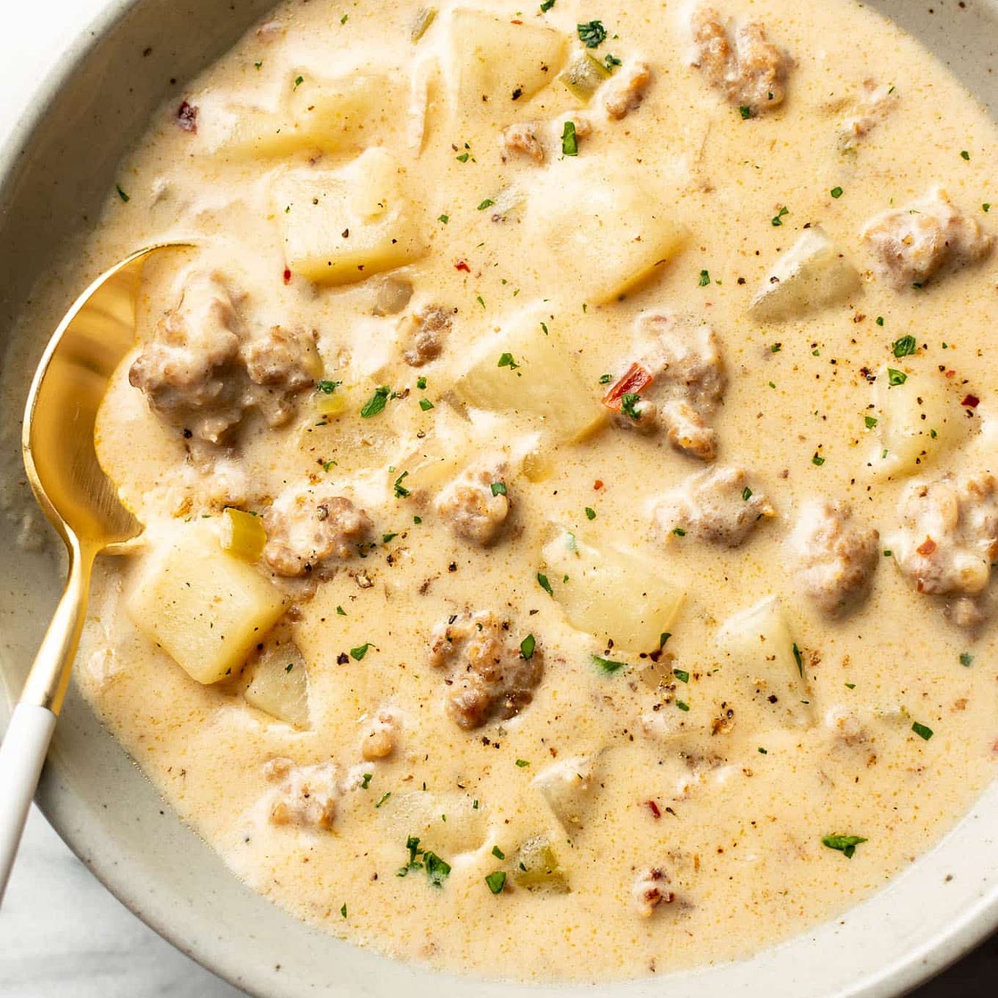Creamy Italian Sausage Soup