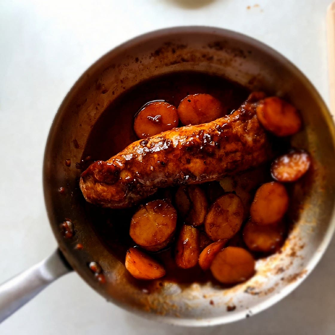 Pork Tenderloin with Honey Garlic Sauce