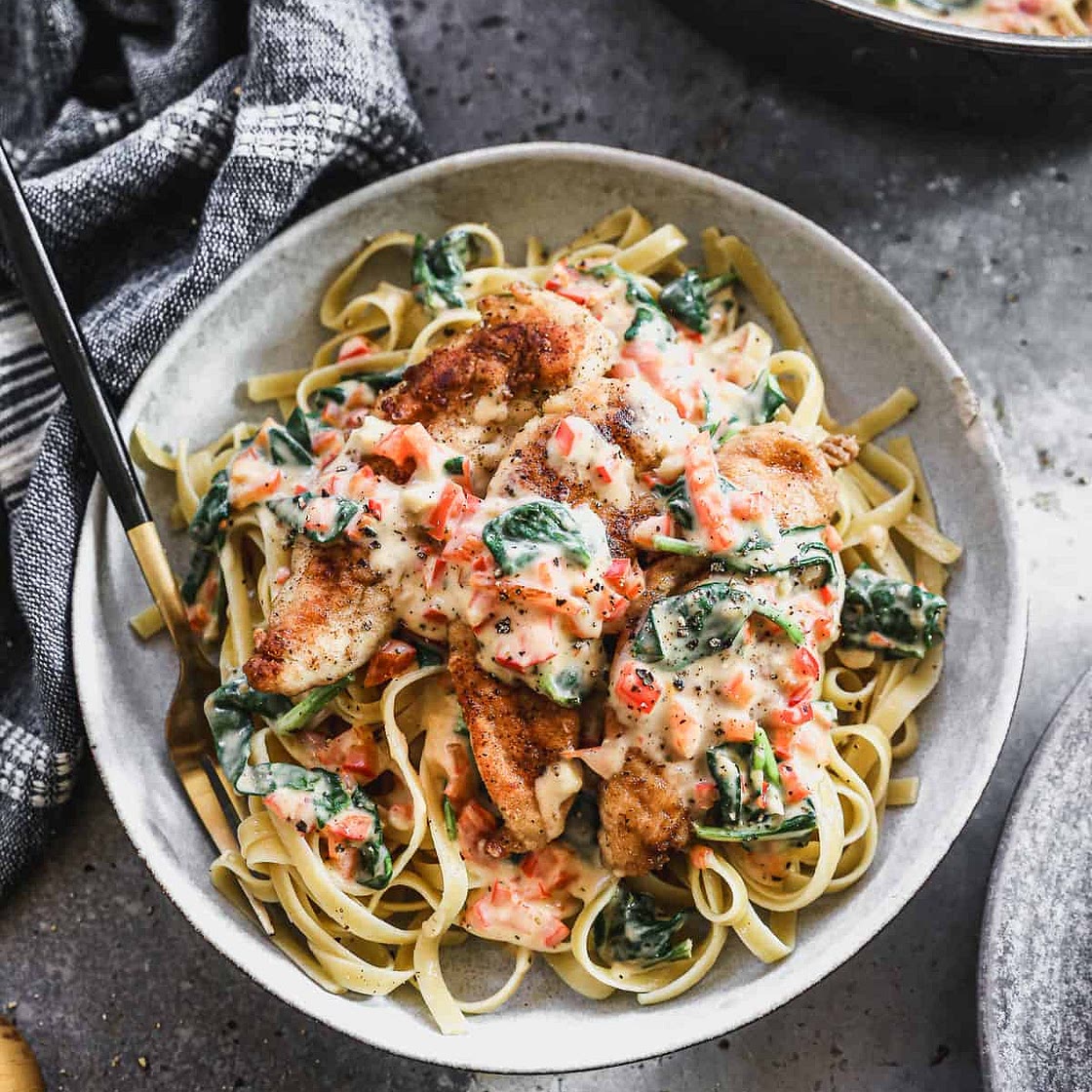 Tuscan Chicken Pasta