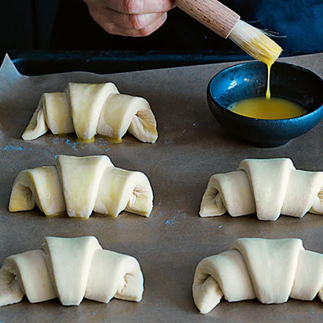 Croissant-Teig (Grundrezept)