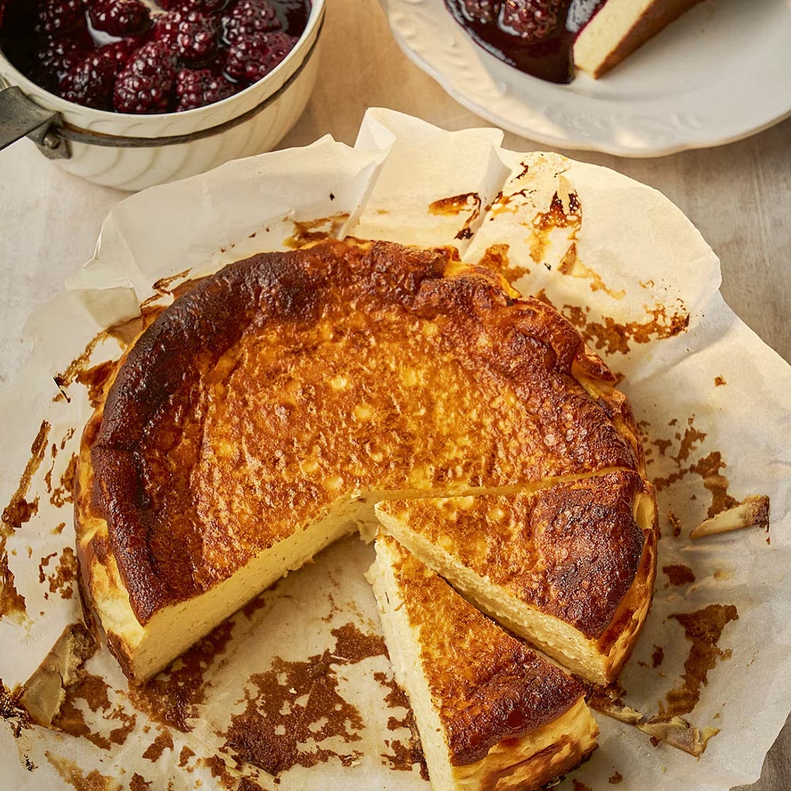 Basque Cheesecake Raymond Blanc