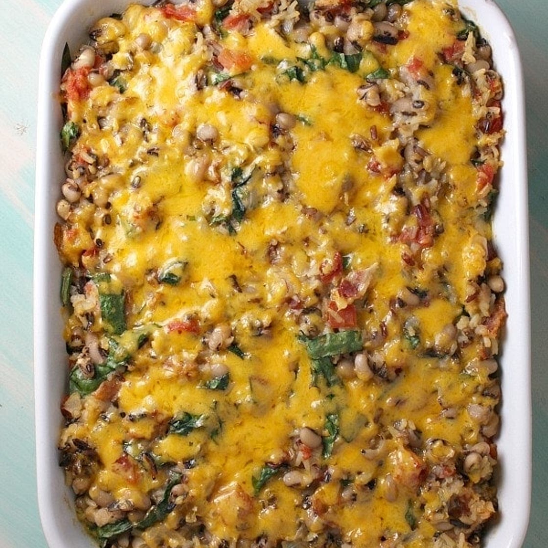Tex Mex Black Eyed Pea Casserole
