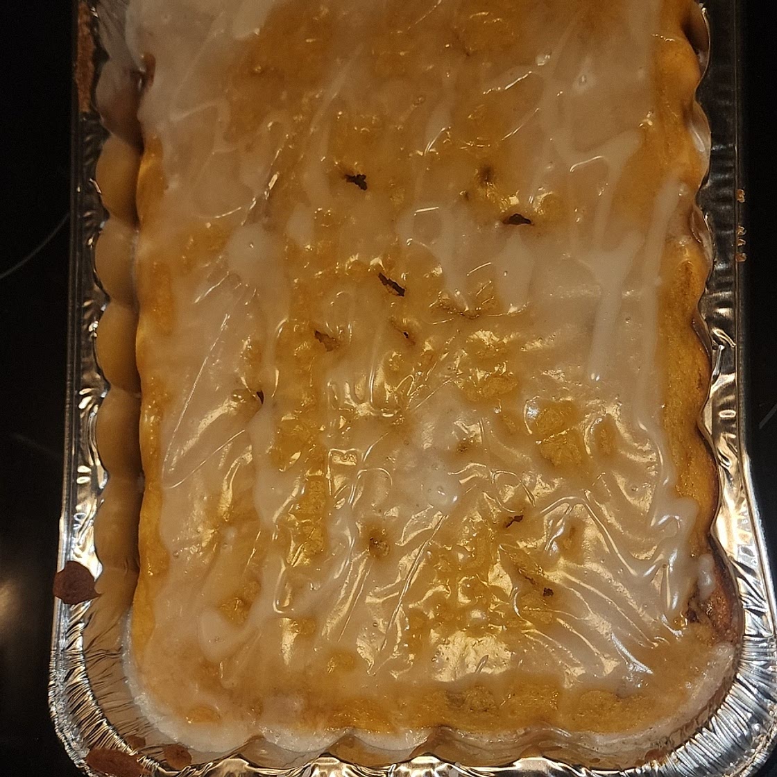 Sweet Potato Honeybun Cake 