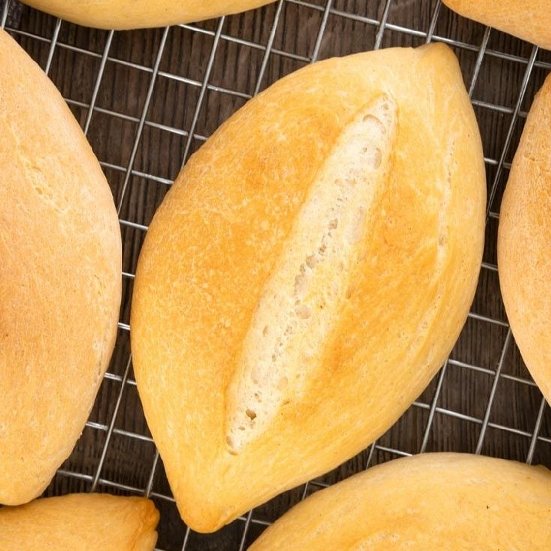 Crusty Mexican Bolillo Bread