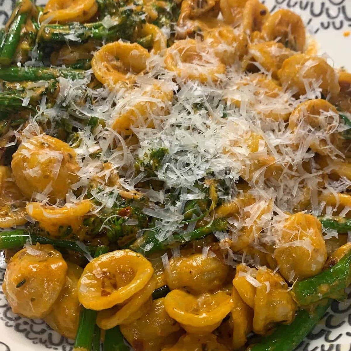 Sundried Tomato Broccolini Orecchiette
