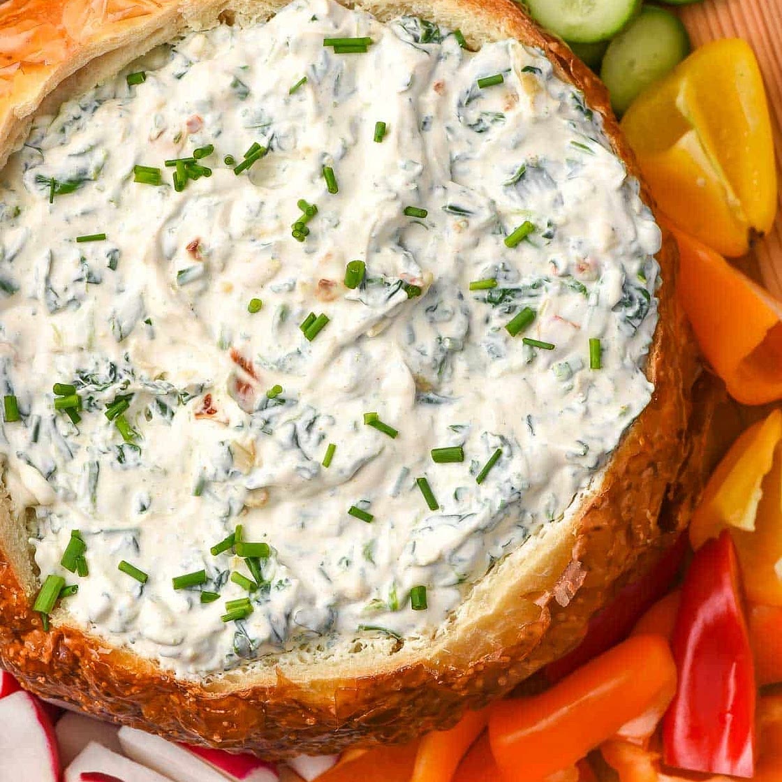 Knorr Spinach Dip Recipe (Served in a Bread Bowl!)