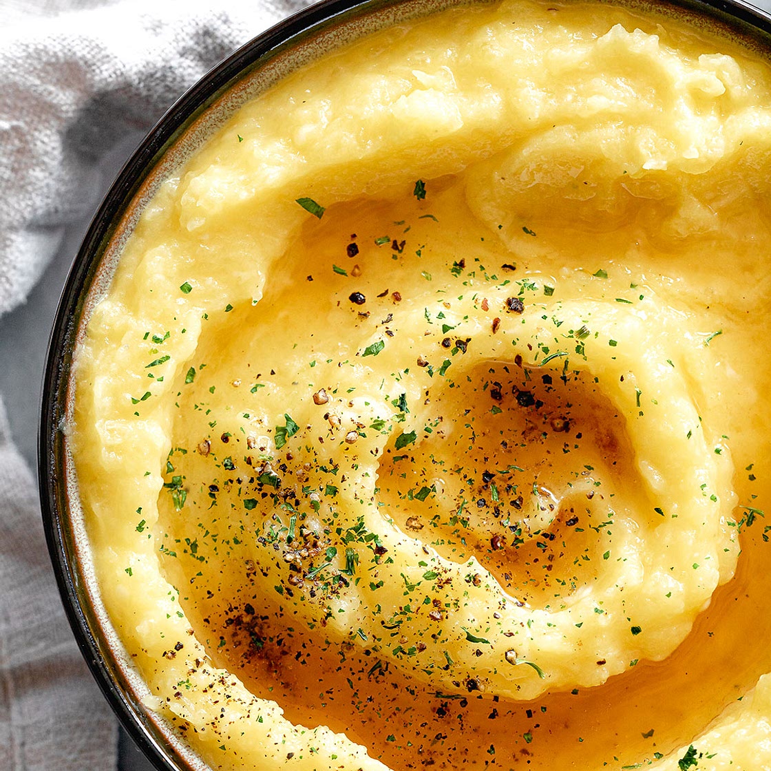 Parmesan Mashed Spaghetti Squash