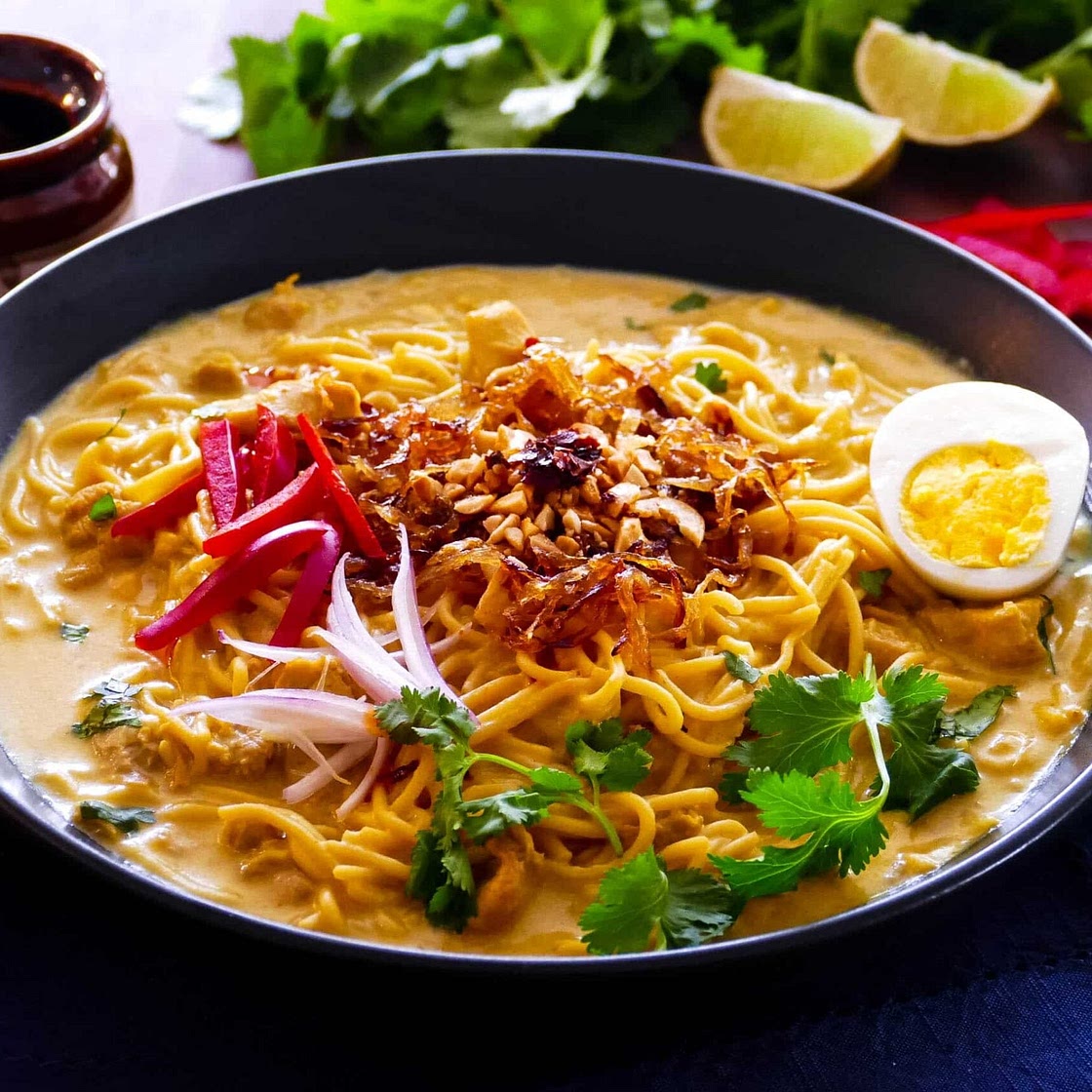 Khow Suey - Burmese Noodles