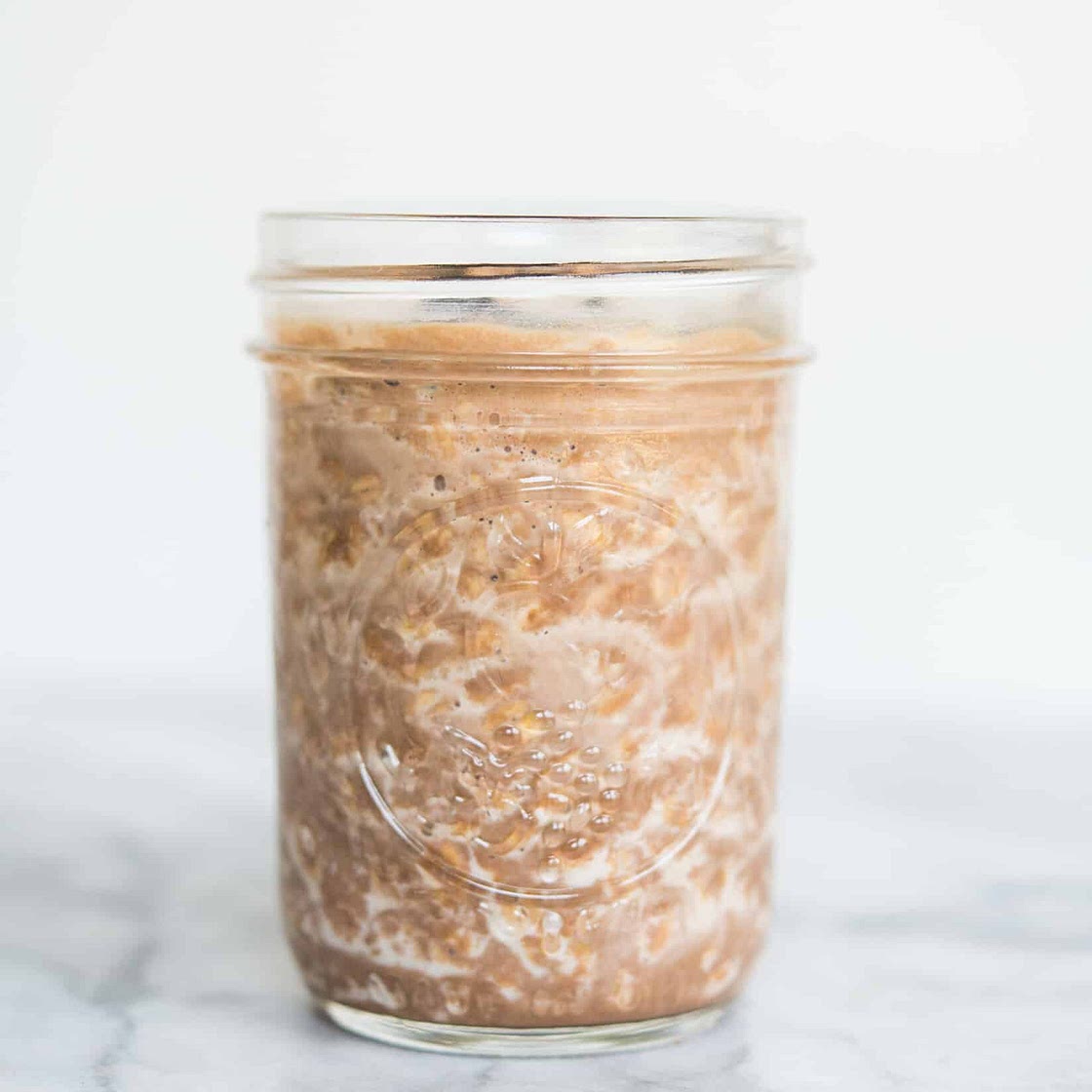 Chocolate Peanut Butter Overnight Oats